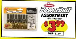 Ollie's Berkley PowerBait ASSORTMENT offer