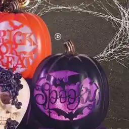 Family Dollar Light-Up Jumbo Pumpkin offer