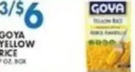 Compare Foods Goya yellow rice offer