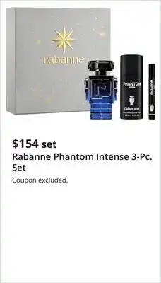 JC Penney Rabanne Phantom Intense 3-Pc. Set offer