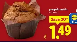 Lidl pumpkin muffin offer