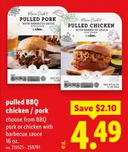 Lidl pulled BBQ chicken / pork offer