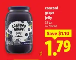 Lidl concord grape jelly offer
