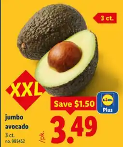 Lidl jumbo avocado offer