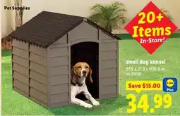 Lidl small dog kennel offer