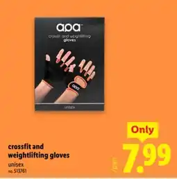 Lidl crossfit and weightlifting gloves offer