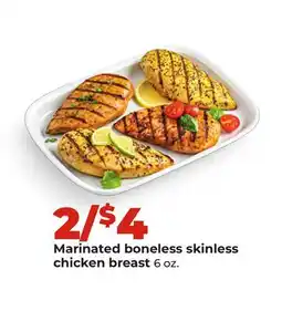 Hy-Vee Marinated boneless skinless chicken breast offer