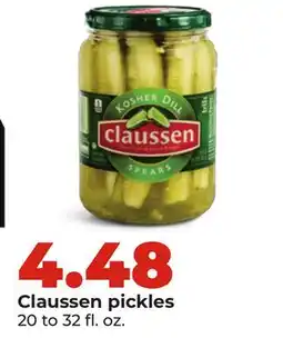 Hy-Vee Claussen pickles offer