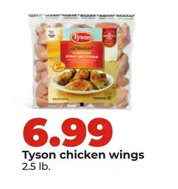 Hy-Vee Tyson chicken wings offer