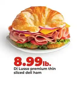 Hy-Vee Di Lusso premium thin sliced deli ham offer