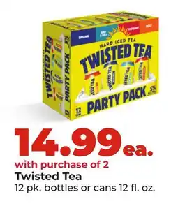 Hy-Vee Twisted Tea offer