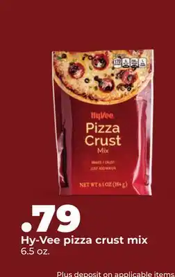 Hy-Vee Hy-Vee pizza crust mix offer