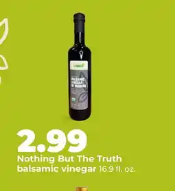 Hy-Vee Nothing But The Truth balsamic vinegar offer