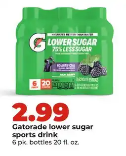 Hy-Vee Gatorade lower sugar sports drink offer