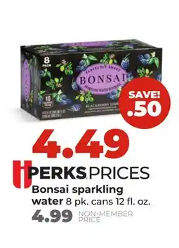 Hy-Vee Bonsai sparkling water offer