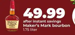 Hy-Vee Maker's Mark bourbon offer