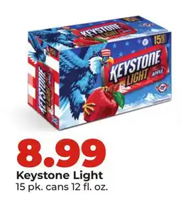 Hy-Vee Keystone Light offer
