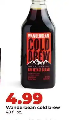 Hy-Vee Wanderbean cold brew offer