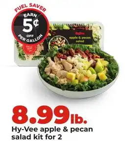 Hy-Vee Hy-Vee apple & pecan salad kit for 2 offer