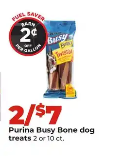 Hy-Vee Purina Busy Bone dog treats offer
