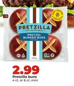 Hy-Vee Pretzilla buns offer