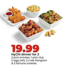 Hy-Vee HyChi dinner for 2 offer