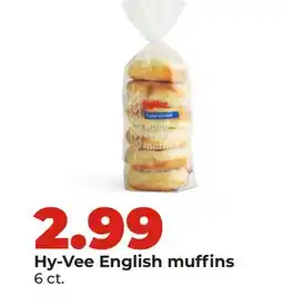 Hy-Vee Hy-Vee English muffins offer