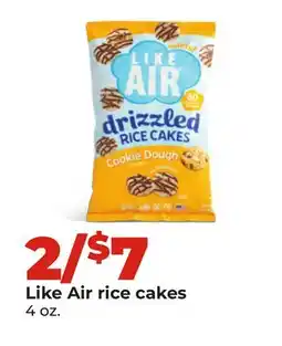 Hy-Vee Like Air rice cakes offer