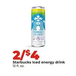 Hy-Vee Starbucks Iced energy drink offer