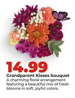 Hy-Vee Grandparent Kisses bouquet offer
