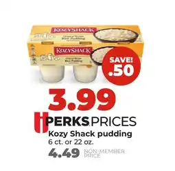 Hy-Vee Kozy Shack pudding offer