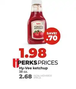 Hy-Vee Hy-Vee ketchup offer