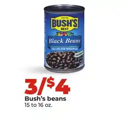Hy-Vee Bush's beans offer