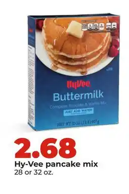 Hy-Vee Hy-Vee pancake mix offer