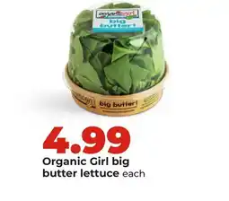 Hy-Vee Organic Girl big butter lettuce offer