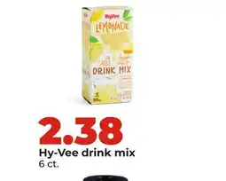 Hy-Vee Hy-Vee drink mix offer