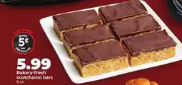 Hy-Vee Bakery-fresh scotcharoo bars offer