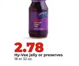 Hy-Vee Hy-Vee jelly or preserves offer