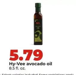 Hy-Vee Hy-Vee avocado oil offer