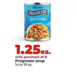 Hy-Vee Progresso soup offer