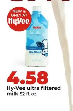 Hy-Vee Hy-Vee ultra filtered milk offer