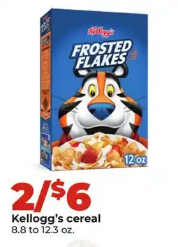 Hy-Vee Kellogg's cereal offer