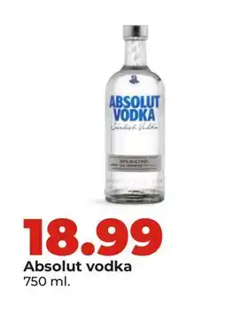 Hy-Vee Absolut vodka offer