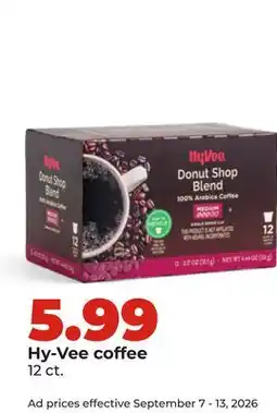 Hy-Vee Hy-Vee coffee offer