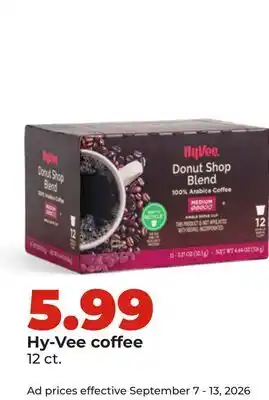 Hy-Vee Hy-Vee coffee offer