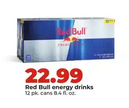 Hy-Vee Red Bull energy drinks offer