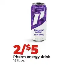 Hy-Vee Phorm energy drink offer