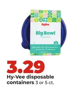 Hy-Vee Hy-Vee disposable containers offer