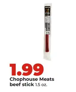 Hy-Vee Chophouse Meats beef stick offer