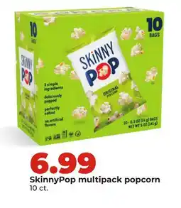 Hy-Vee SkinnyPop multipack popcorn offer